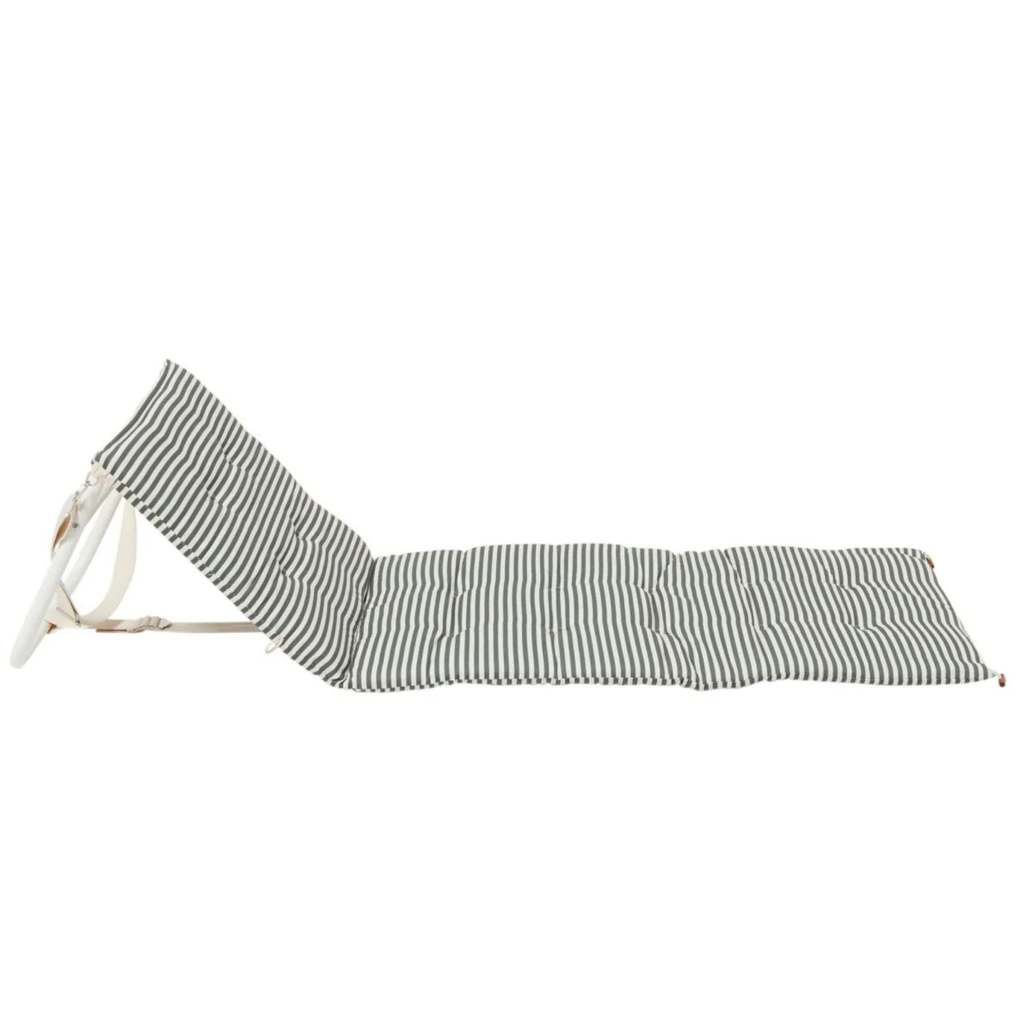 SUNNYLIFE RECLINING BEACH CHAIR THE VACAY- OLIVE