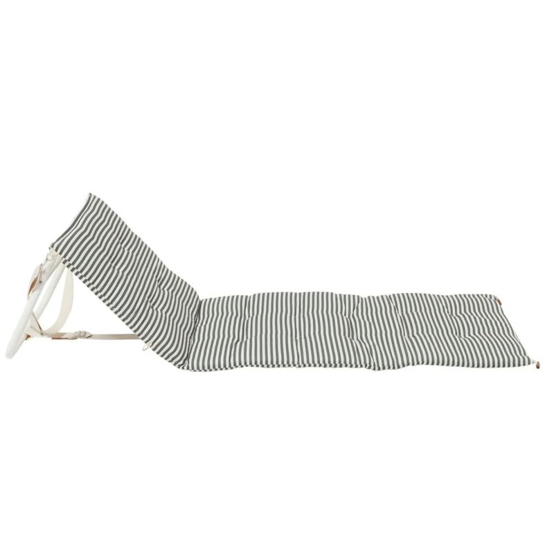 SUNNYLIFE RECLINING BEACH CHAIR THE VACAY- OLIVE