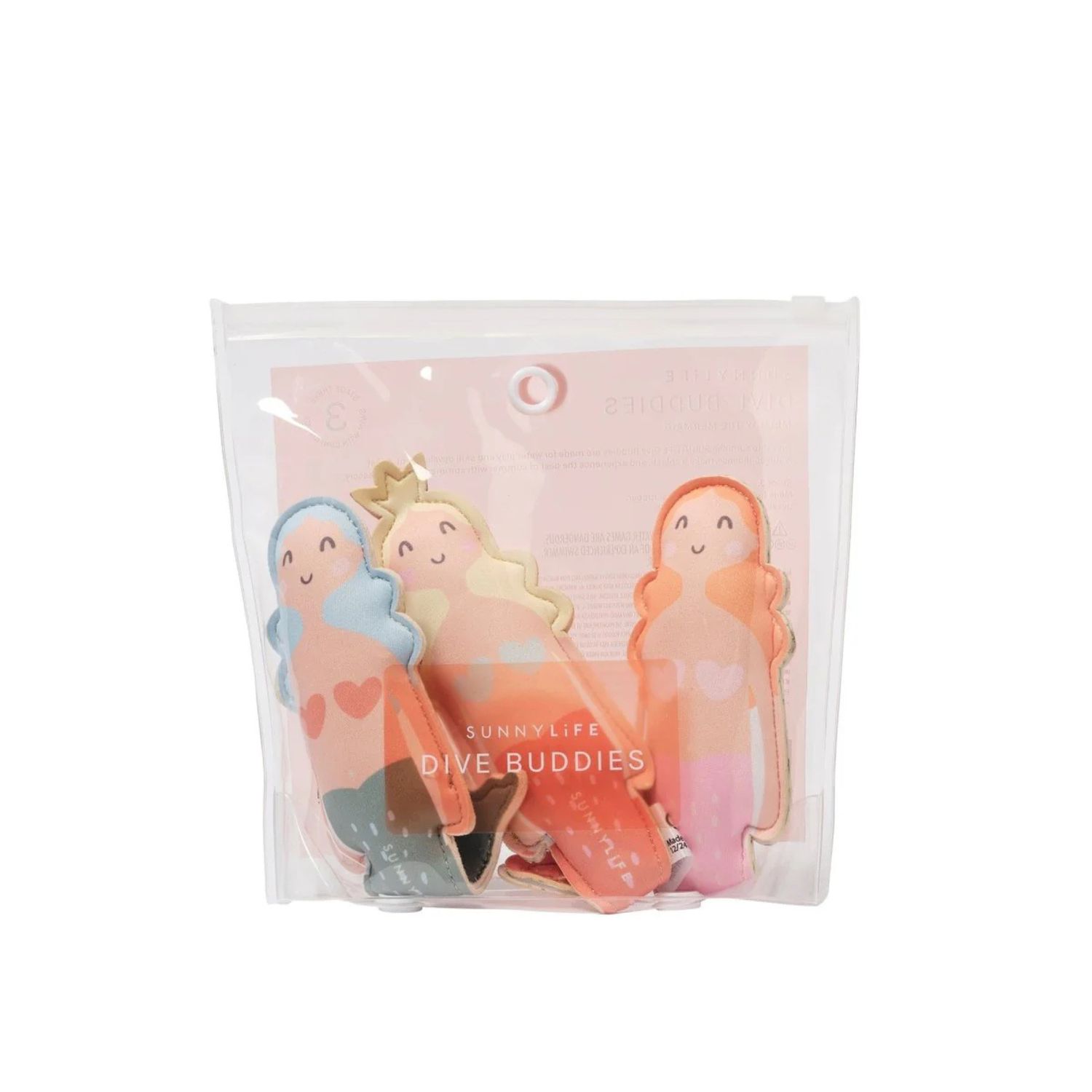 SUNNYLIFE DIVE BUDDIES MELODY THE MERMAID SET OF 3- MULTI