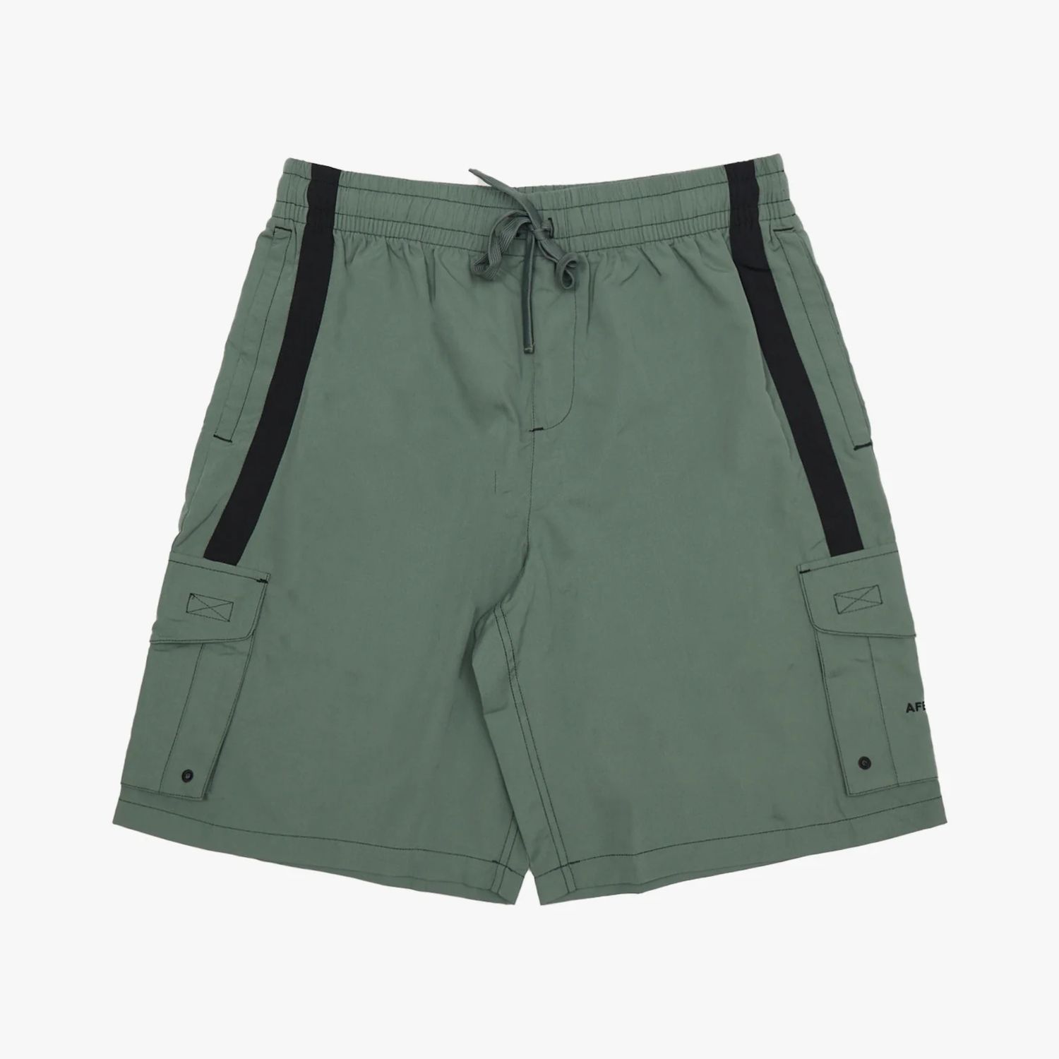 AFENDS MENS  HOUSE RELATED CARGO SHORT - SYCAMORE