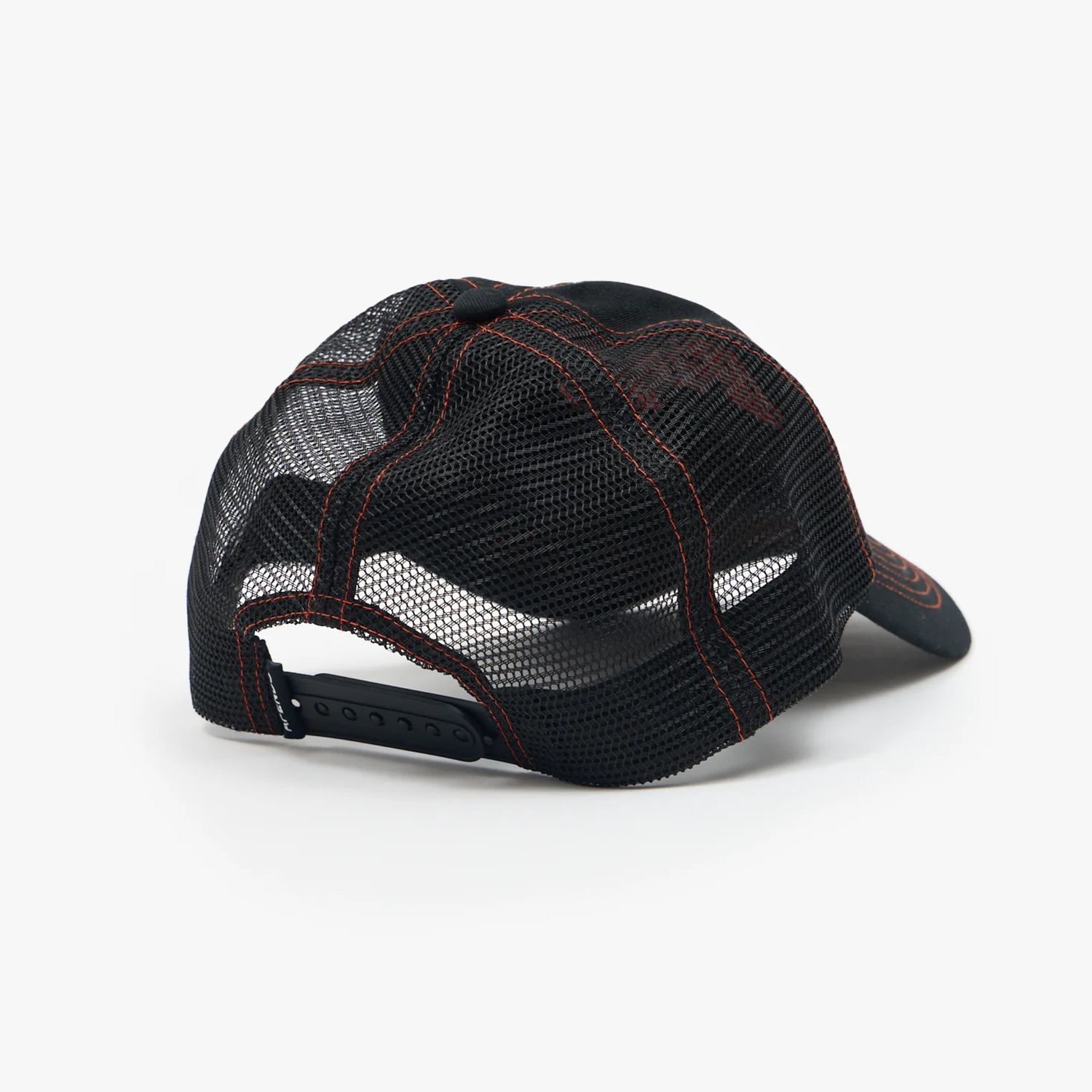 AFENDS MENS SPLASH SIX PANEL MESH CAP - BLACK