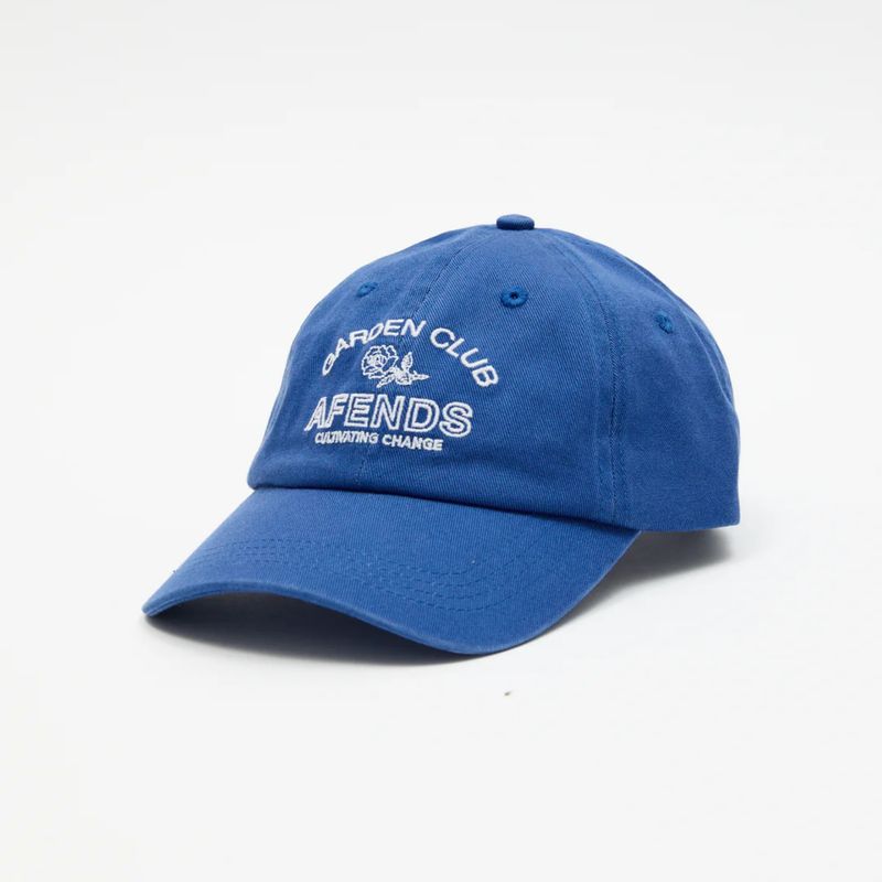 AFENDS WOMENS  CULTIVATE PANELLED CAP - MARINA