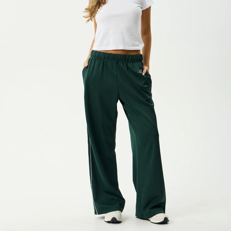 AFENDS WOMENS AVENUE TRACK PANT - PINE
