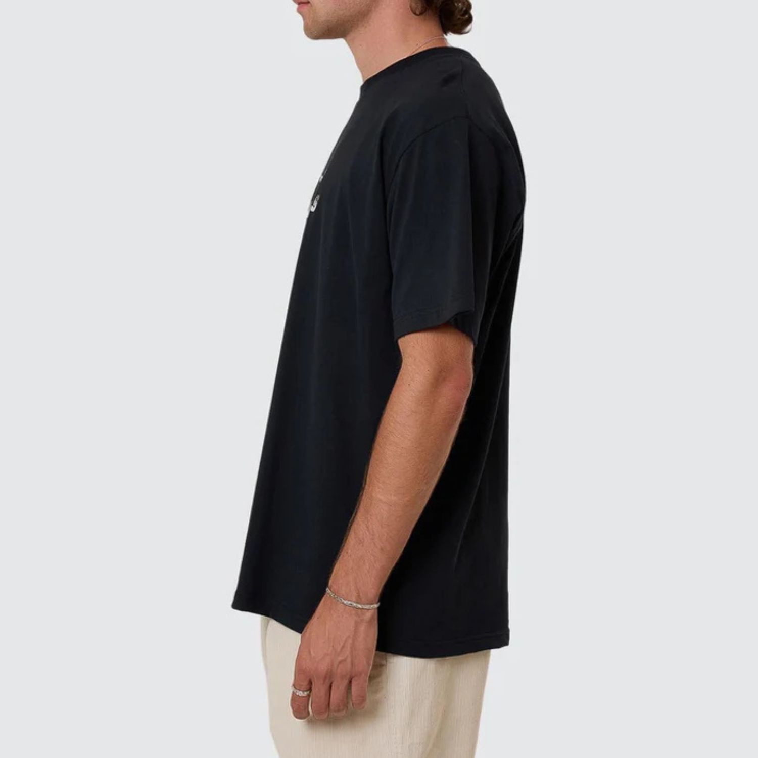 THRILLS MENS PARADISE BEFORE ANARCHY MERCH FIT SS TEE - WASHED BLACK