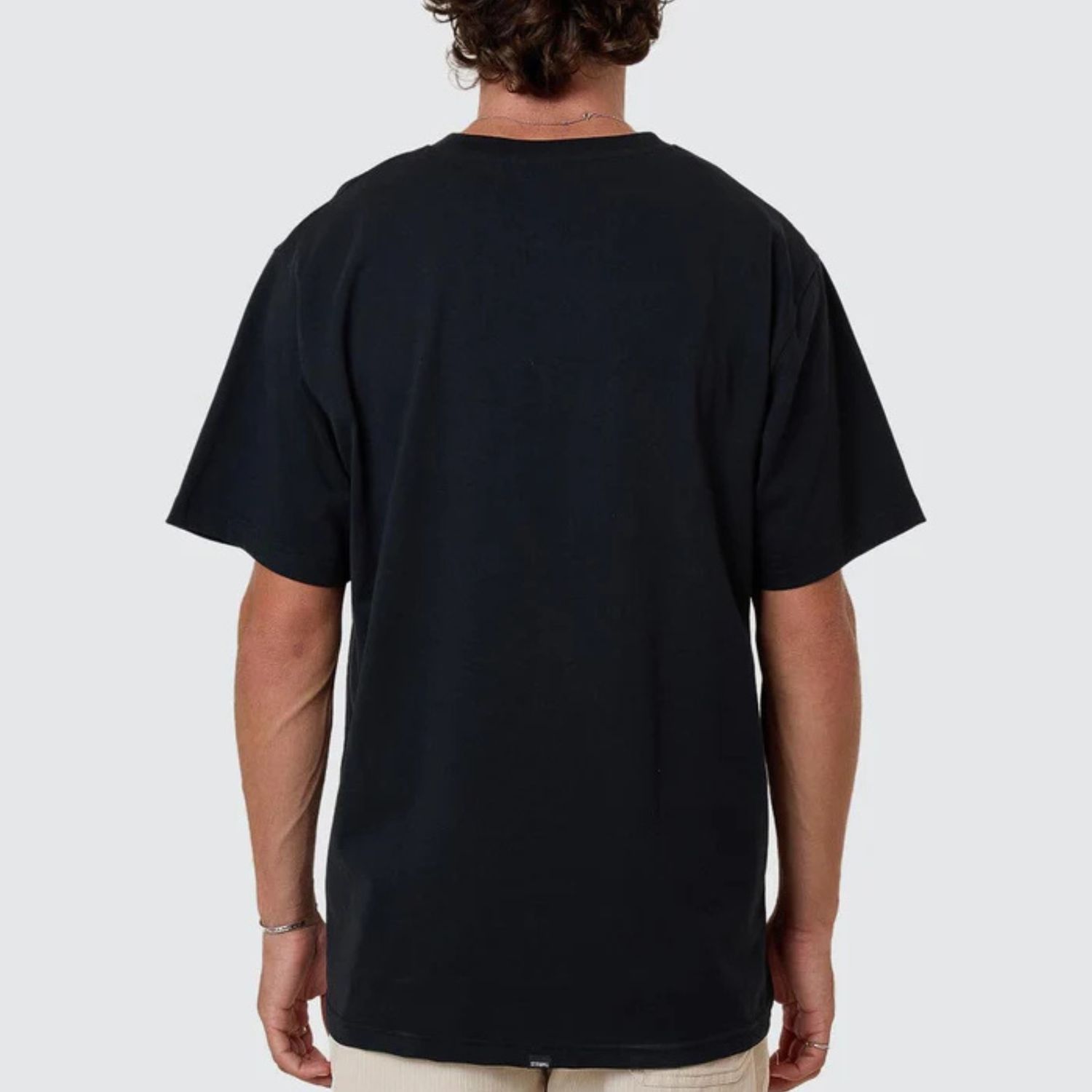 THRILLS MENS PARADISE BEFORE ANARCHY MERCH FIT SS TEE - WASHED BLACK