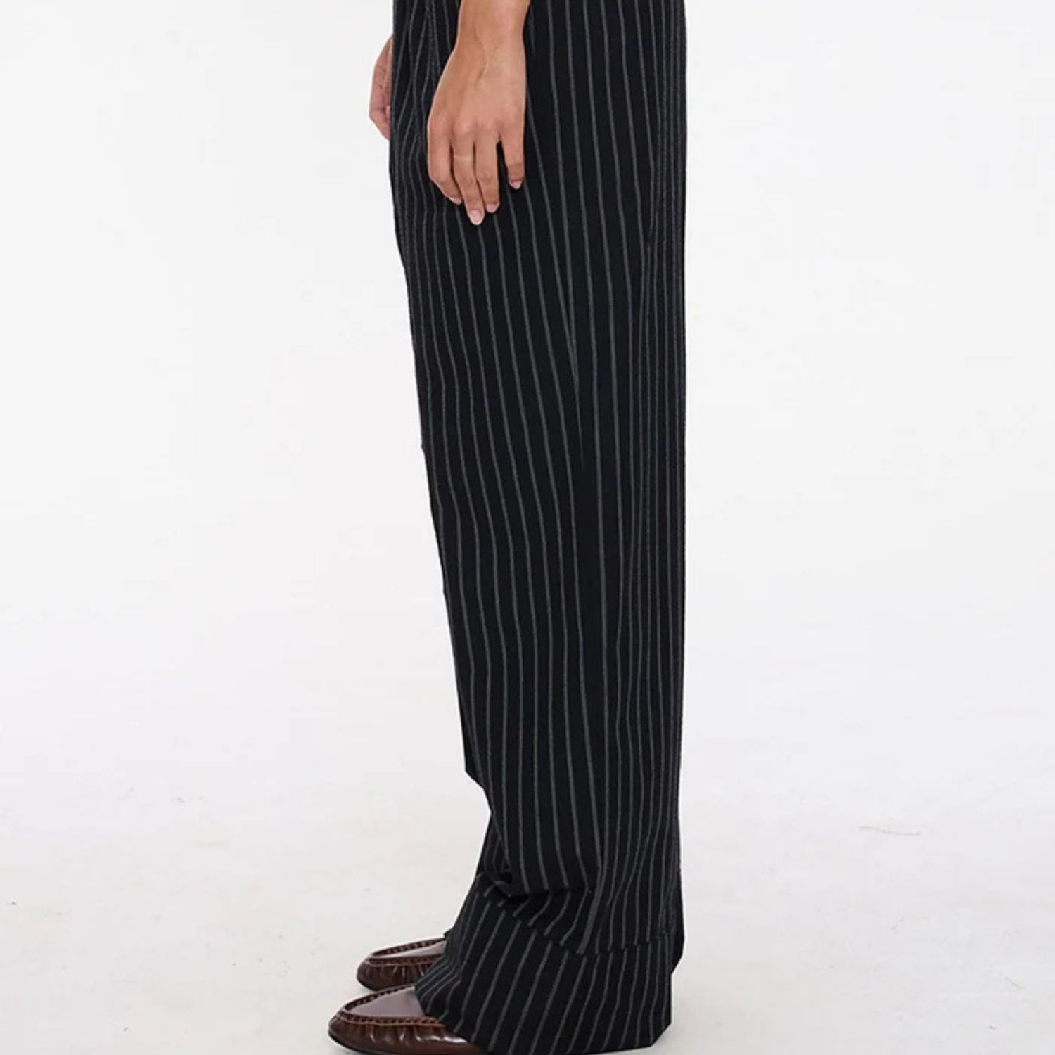 THRILLS WOMENS  UNWIND STRIPE PANT - BLACK
