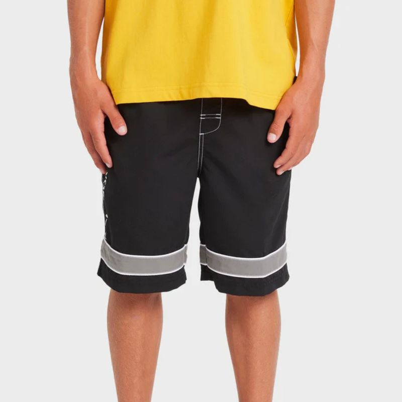 BILLABONG TEEN BOYS BOYS THROW ON 2.0 BOARDSHORT - BLACK