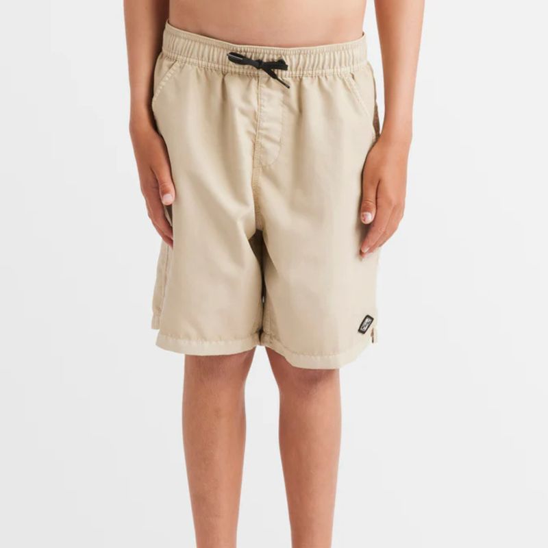 BILLABONG TEEN BOYS ALL DAY OVD LAYBACK BOARDSHORT - CHINO
