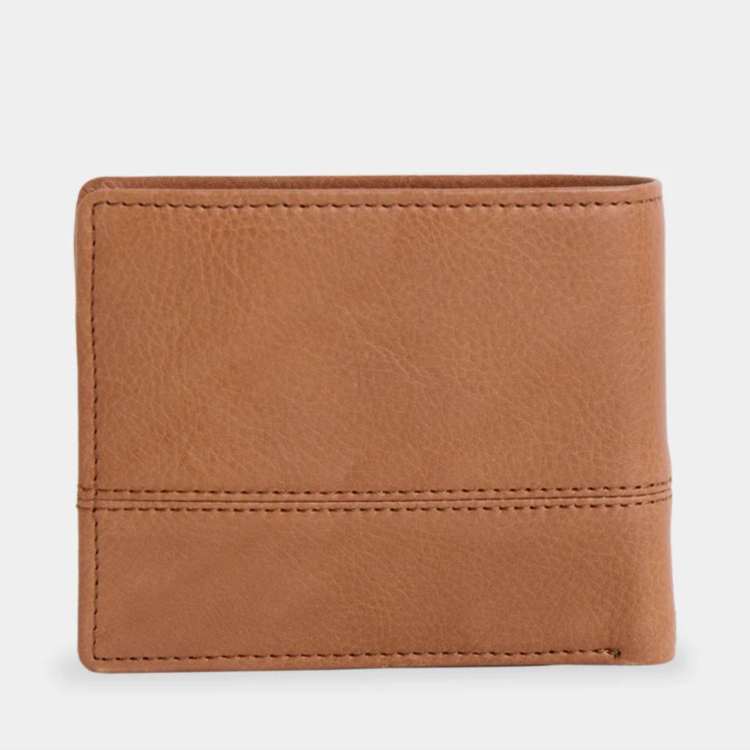 BILLABONG MENS DIMENSION 2IN1 LEATHER WALLET - TAN