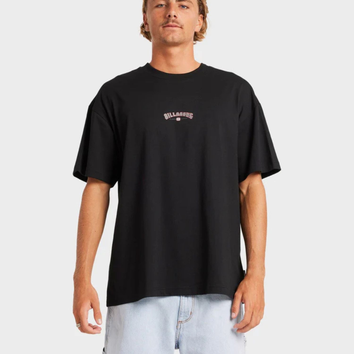 BILLABONG MENS CHROME ARCH OG SS TEE - BLACK