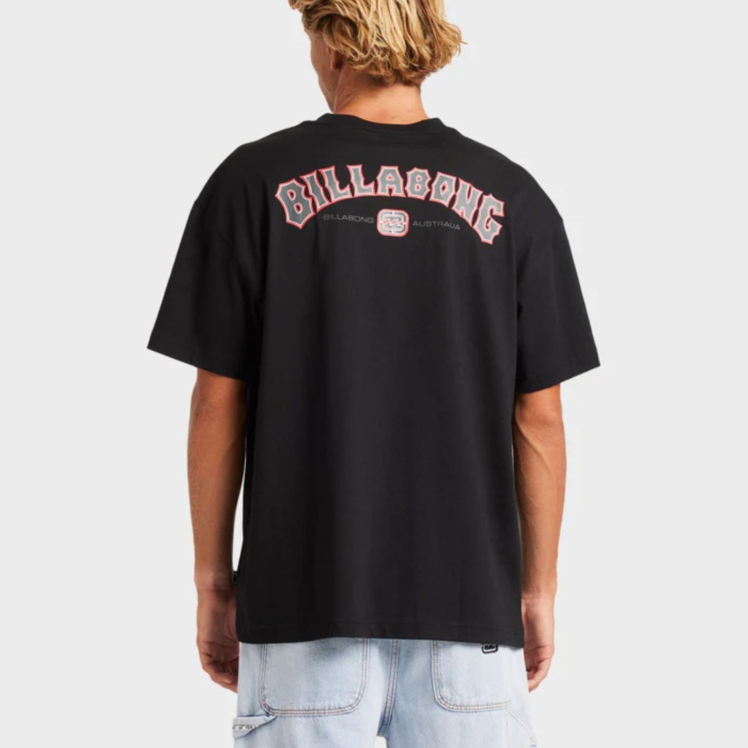 BILLABONG MENS CHROME ARCH OG SS TEE - BLACK
