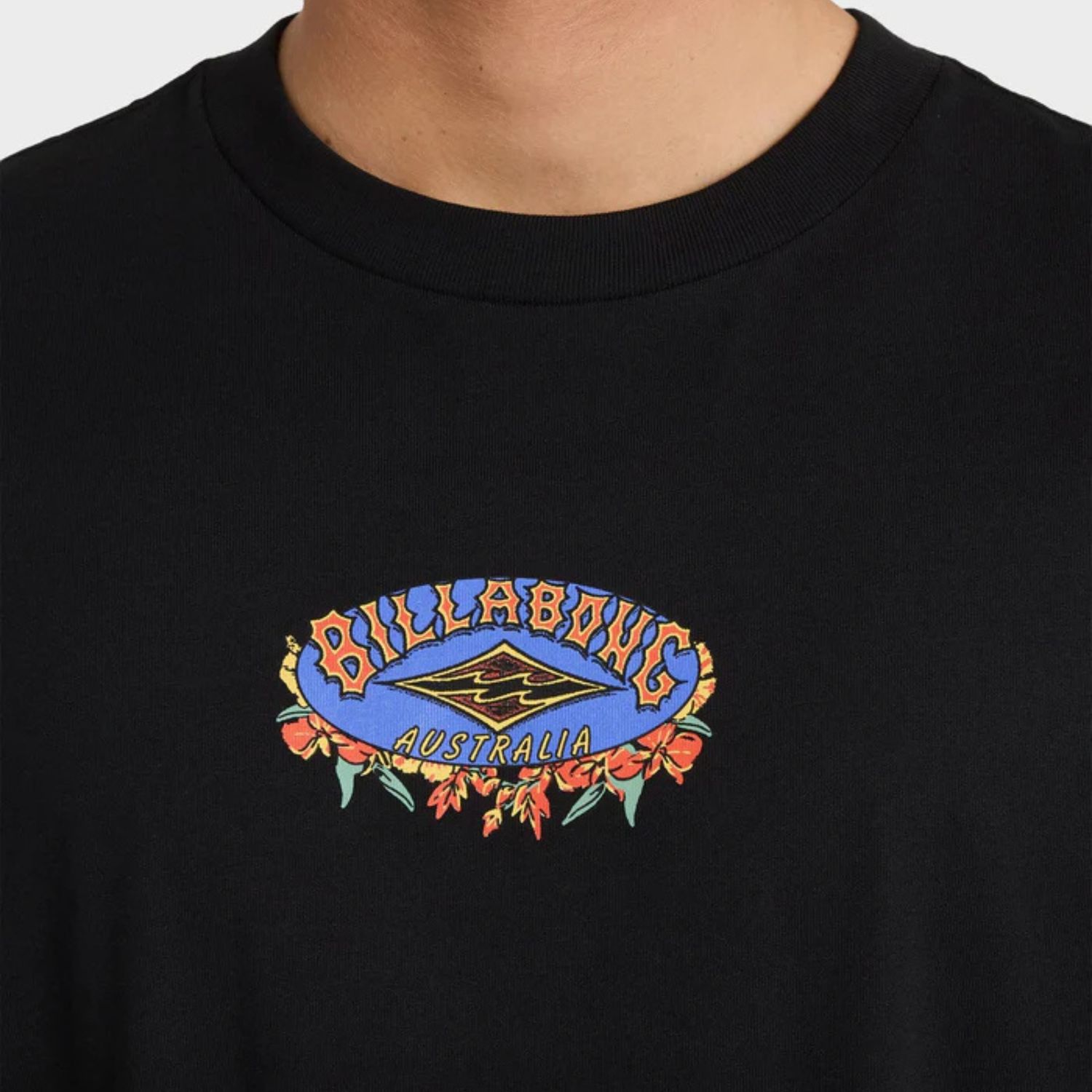 BILLABONG MENS AUSSIE PILL SS TEE - BLACK