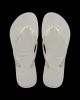 HAVAIANAS LADIES SLIM METALLIC WHITE