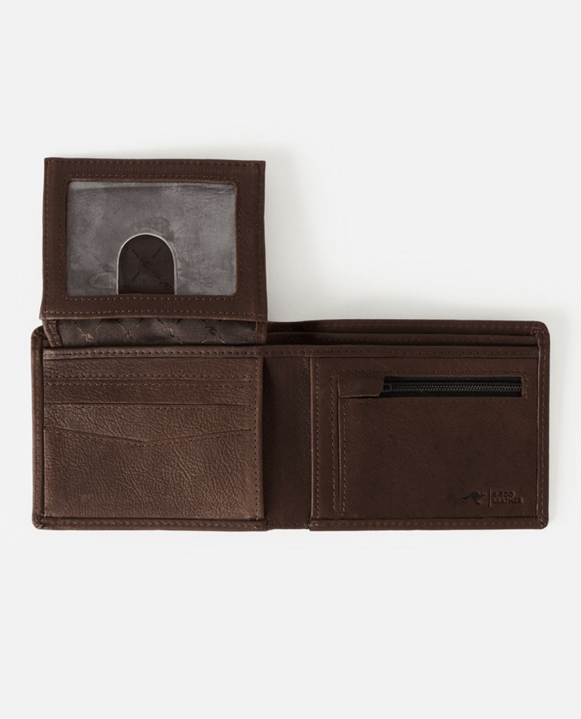 RIPCURL MENS K ROO RFID ALL DAY WALLET - BROWN