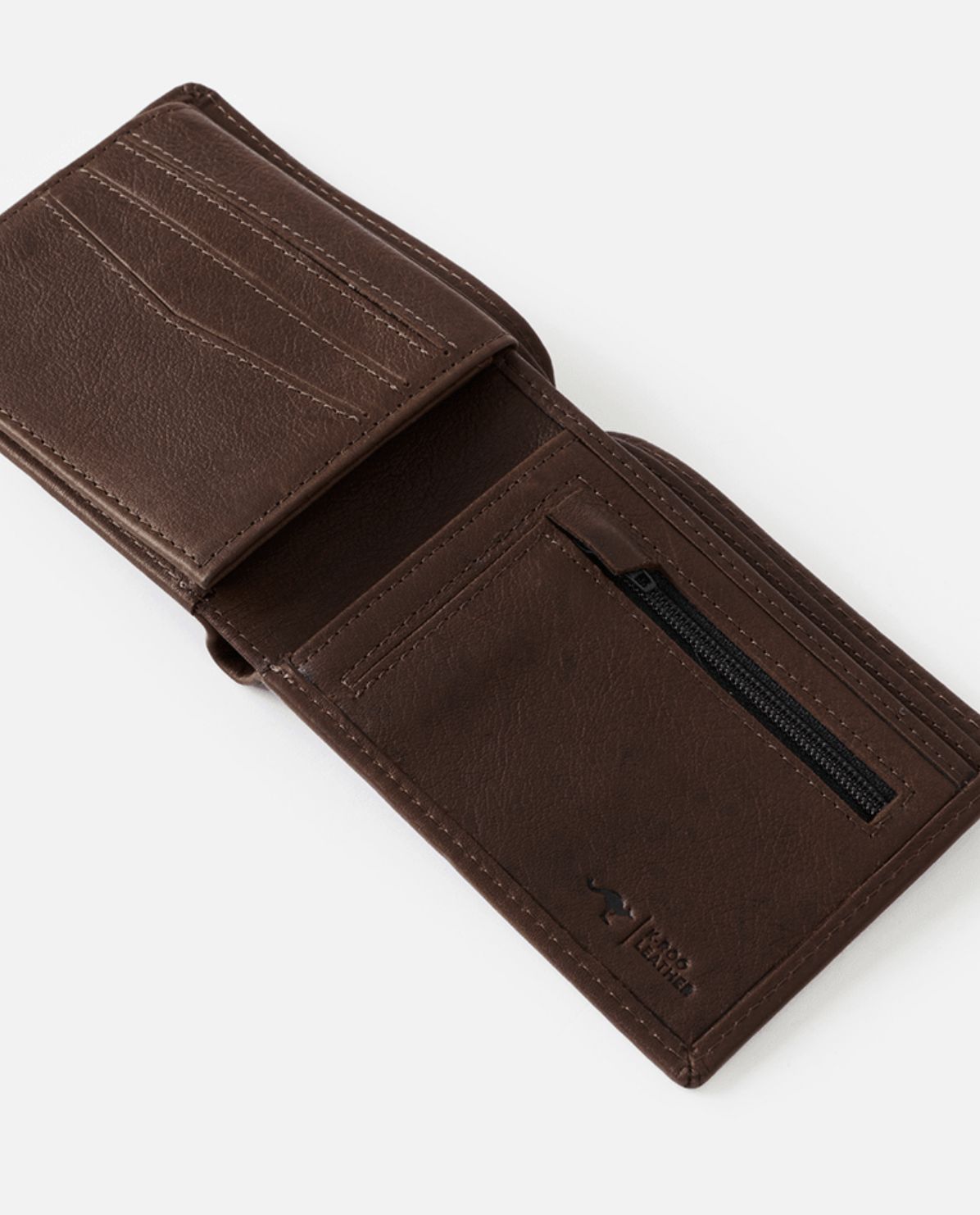 RIPCURL MENS K ROO RFID ALL DAY WALLET - BROWN
