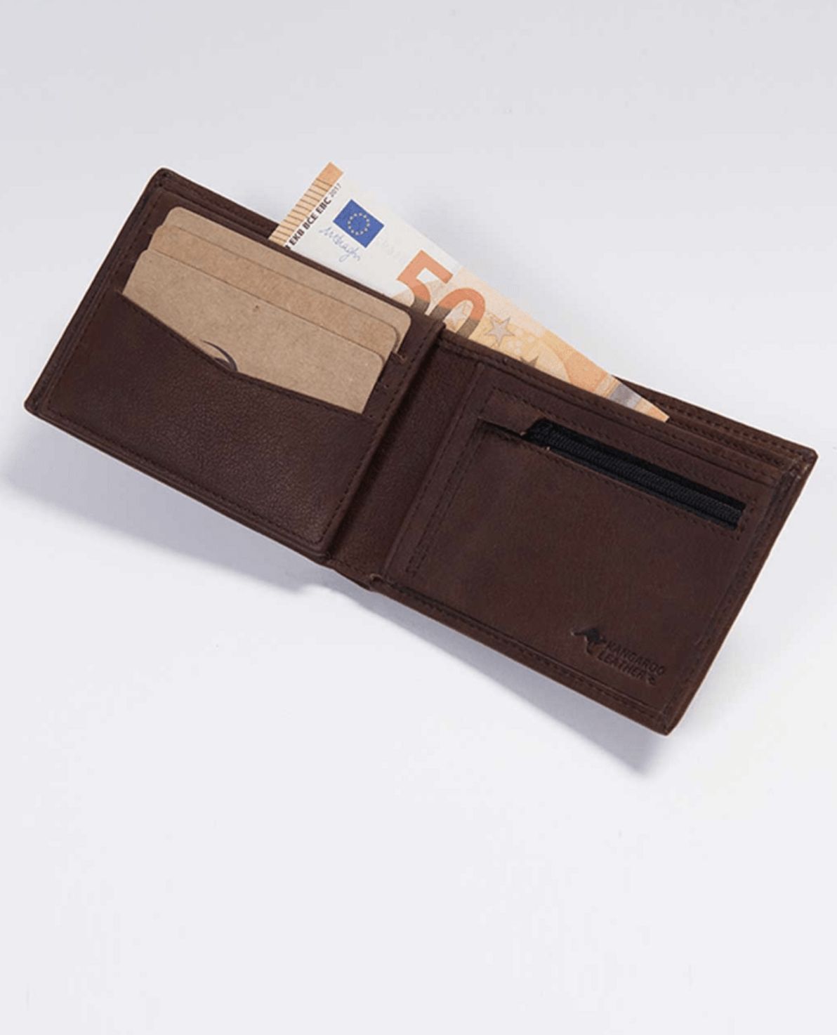 RIPCURL MENS K ROO RFID ALL DAY WALLET - BROWN