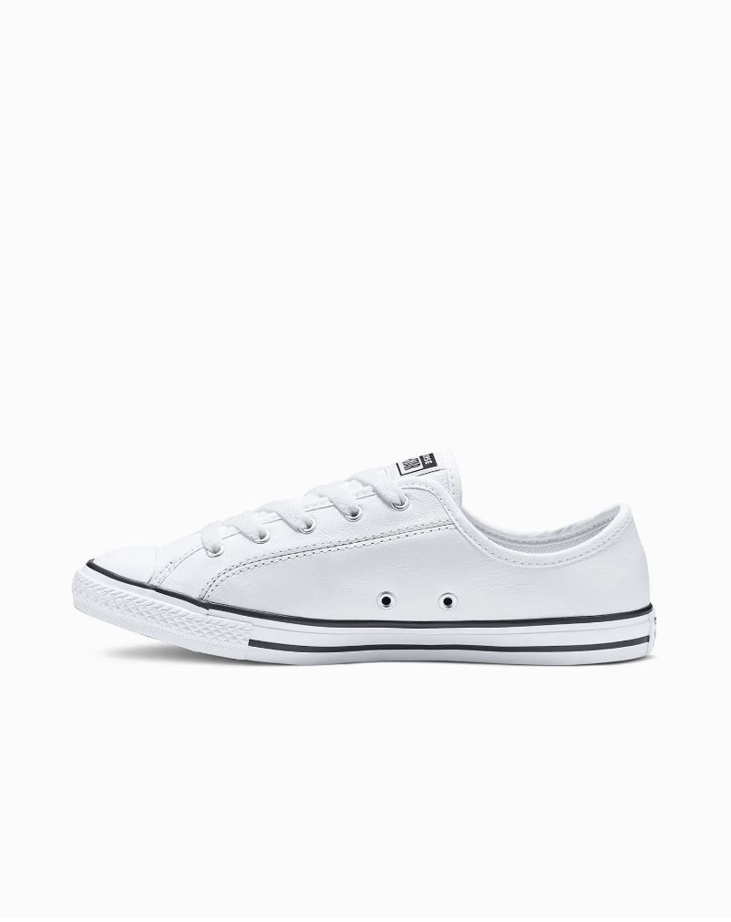 CONVERSE CT DAINTY SYNTHETIC LEATHER LOW - WHITE