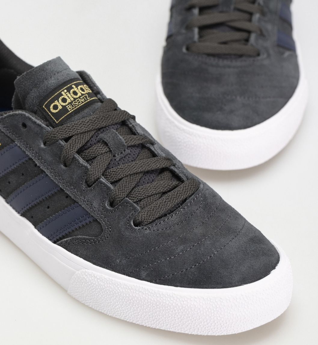 ADIDAS BUSENITZ VULC II SHOE - CARBON/INK/GOLD