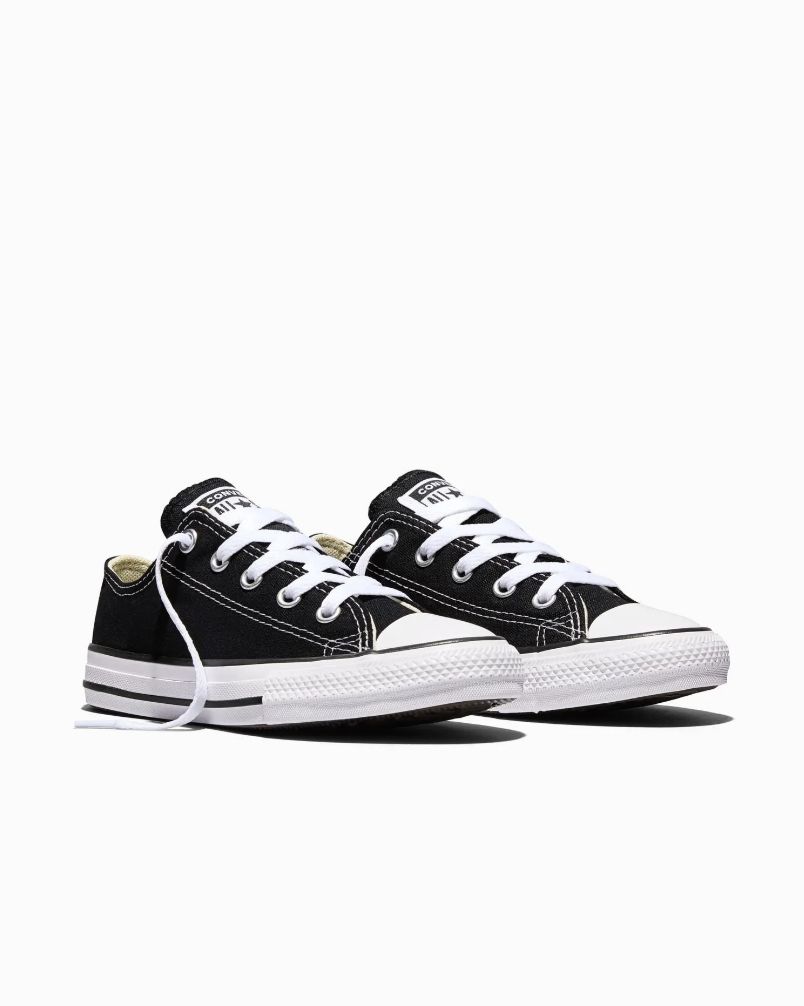 CONVERSE CHUCK TAYLOR ALL STAR JUNIOR LOW TOP - BLACK