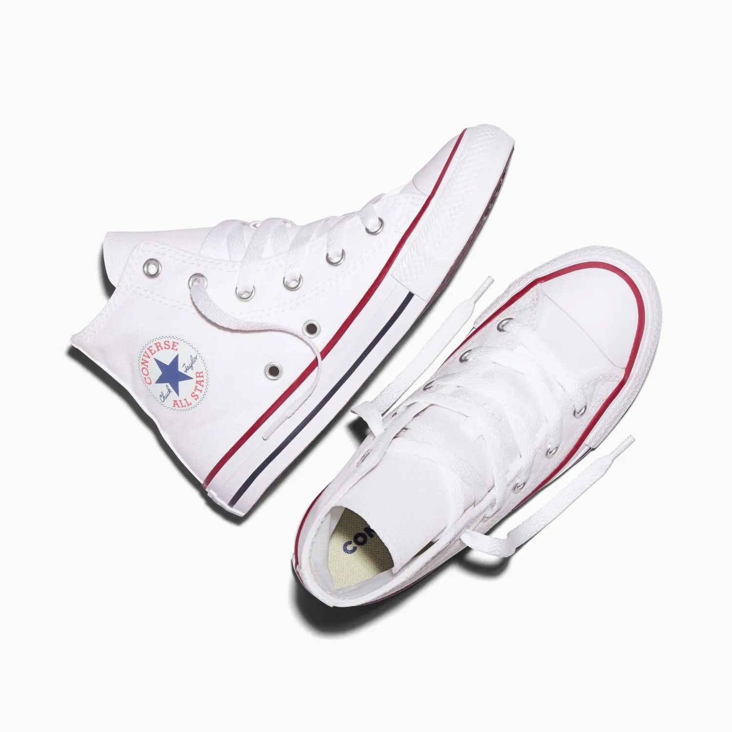 CONVERSE KIDS CT CANVAS HI WHITE