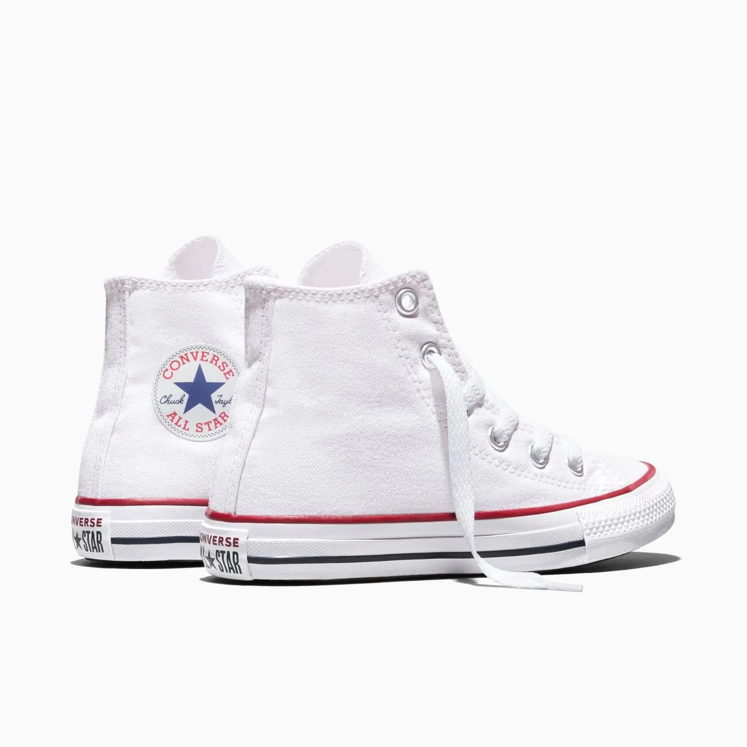 CONVERSE KIDS CT CANVAS HI WHITE