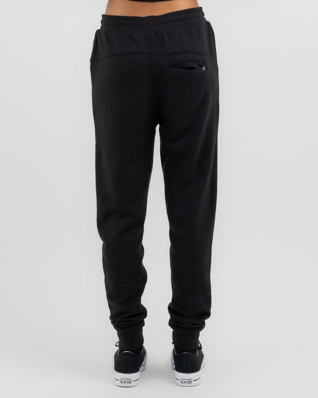 HURLEY MENS OUTLINE FLEECE PANT - BLACK