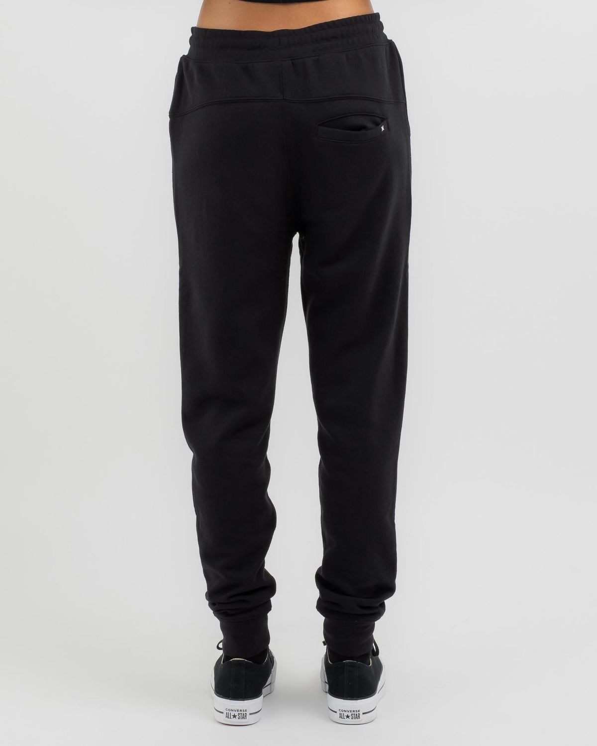 HURLEY MENS OUTLINE FLEECE PANT - BLACK