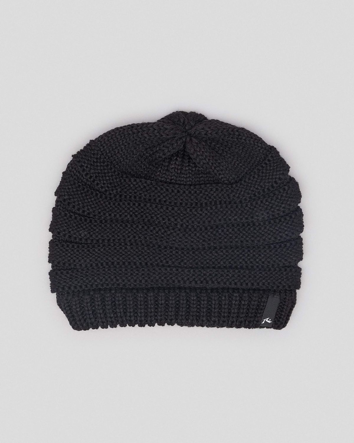 RUSTY LADIES BAY BEANIE - BLACK