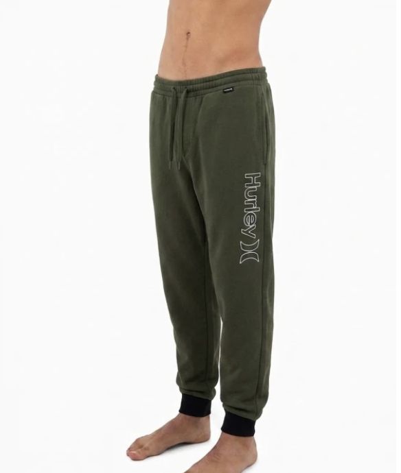 HURLEY MENS OUTLINE FLEECE PANT - CARGO