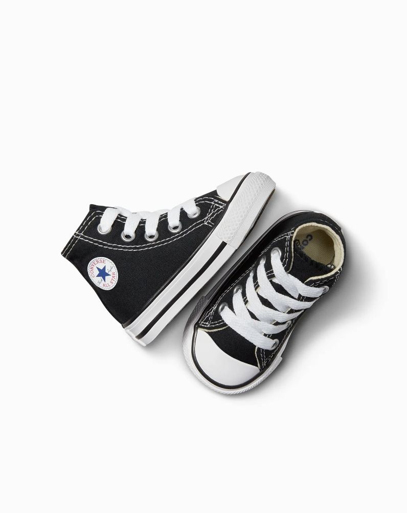 CONVERSE CHUCK TAYLOR ALL STAR TODDLER HIGH TOP - BLACK