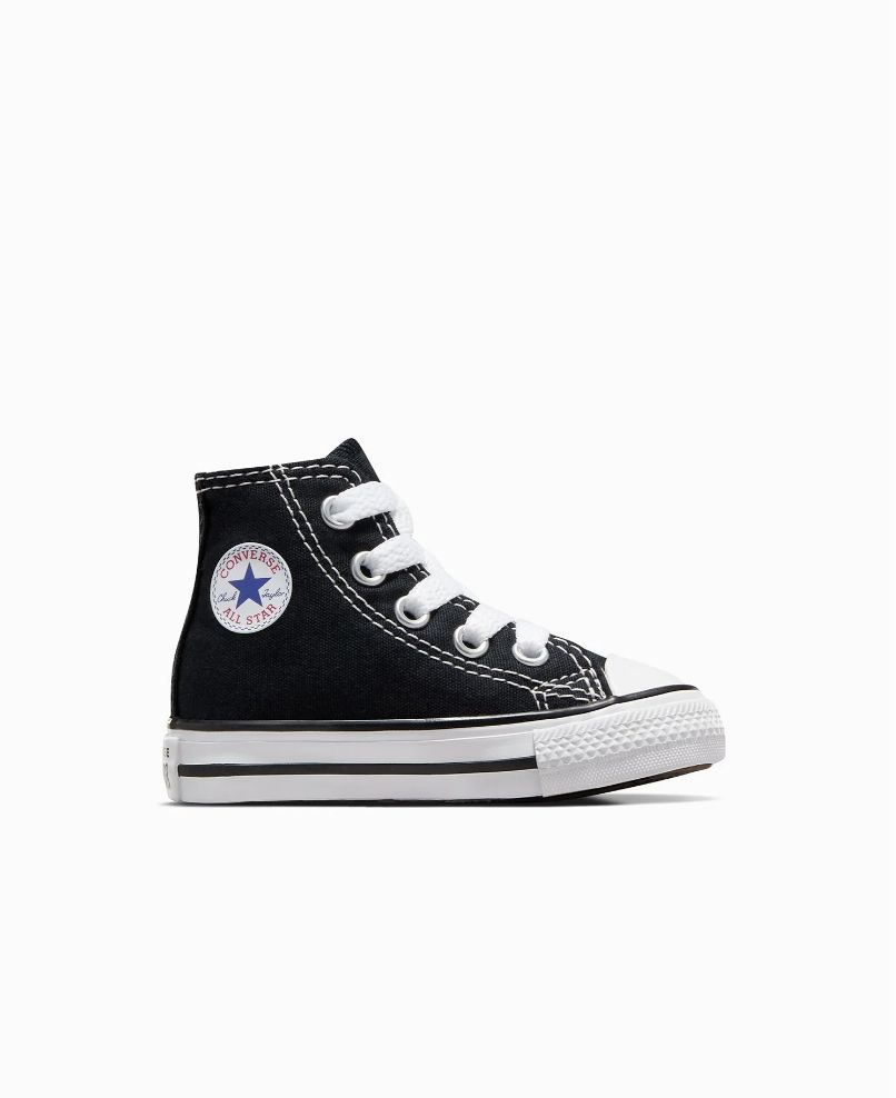 CONVERSE CHUCK TAYLOR ALL STAR TODDLER HIGH TOP - BLACK