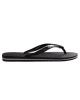HAVAIANAS RUBBER LOGO - BLACK/GLACIAL WHITE