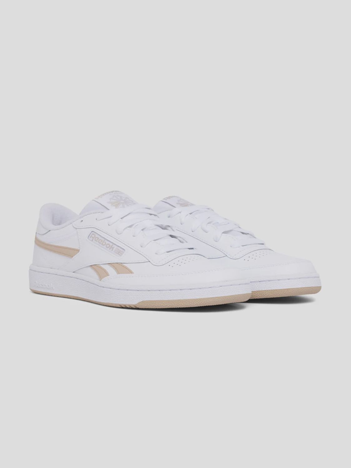 REEBOK UNISEX CLUB C REVENGE - WHITE/OAT/OAT