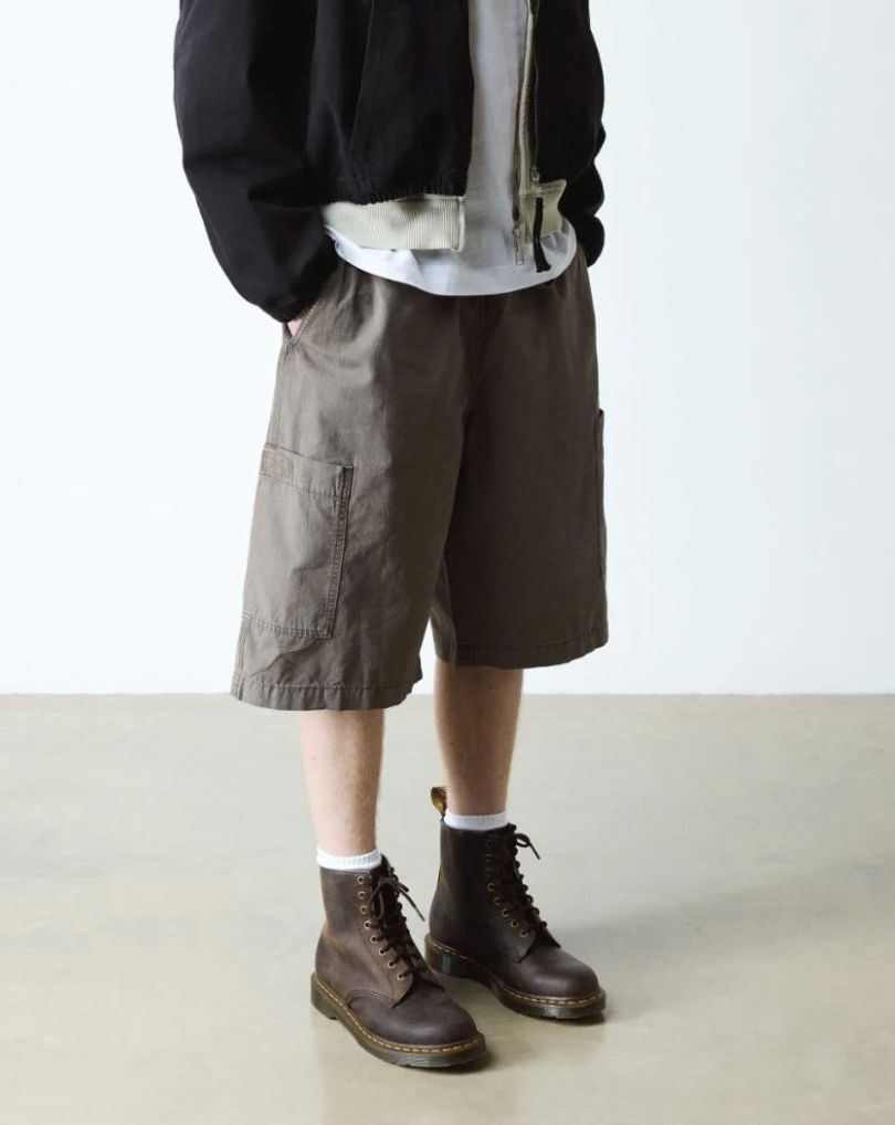 DR MARTENS 1460 8 UP GAUCHO CRAZY HORSE LEATHER BOOT