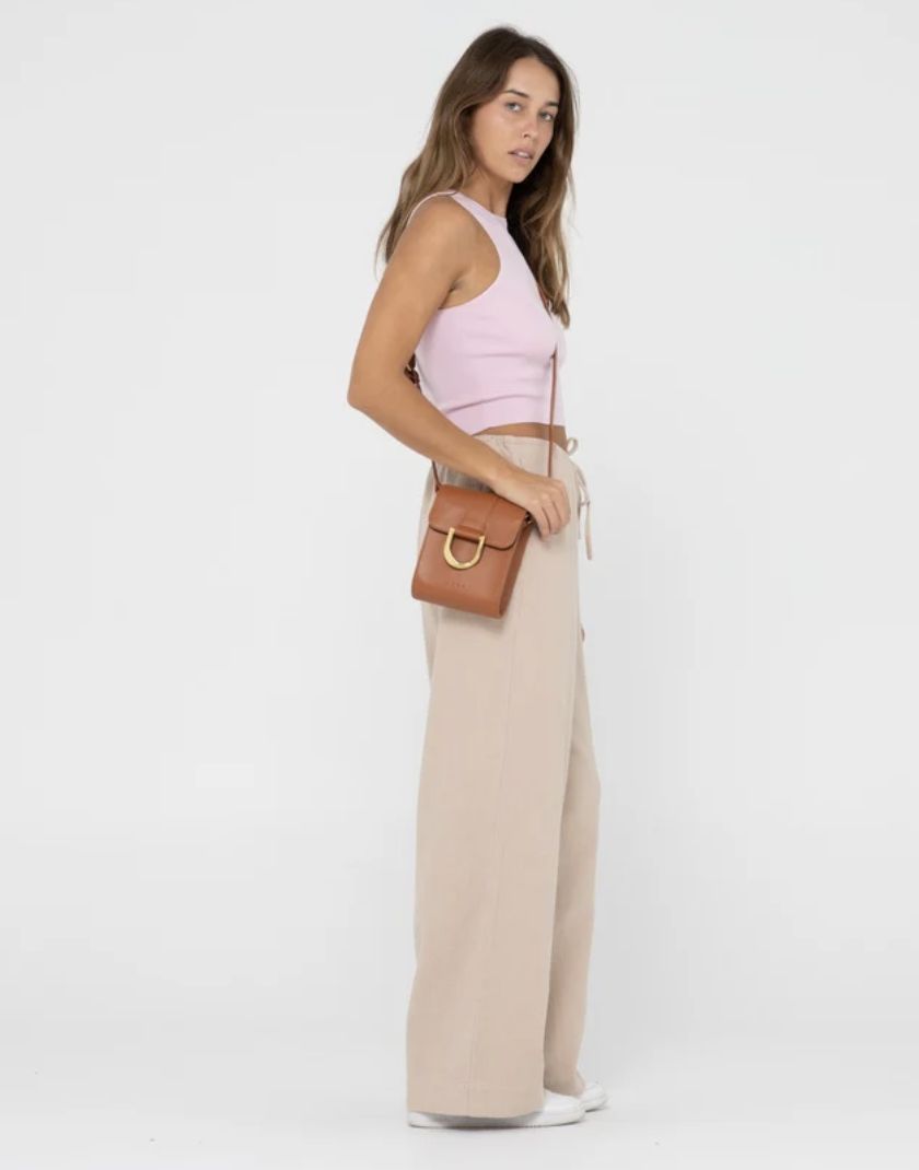 RUSTY LADIES MILLY SIDE BAG - TAN