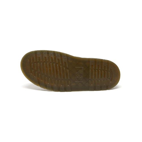 DR MARTENS JORGE PATCHWORK SLING BACK SHOE- SAVANNAH TAN TUMBLED NUBUCK