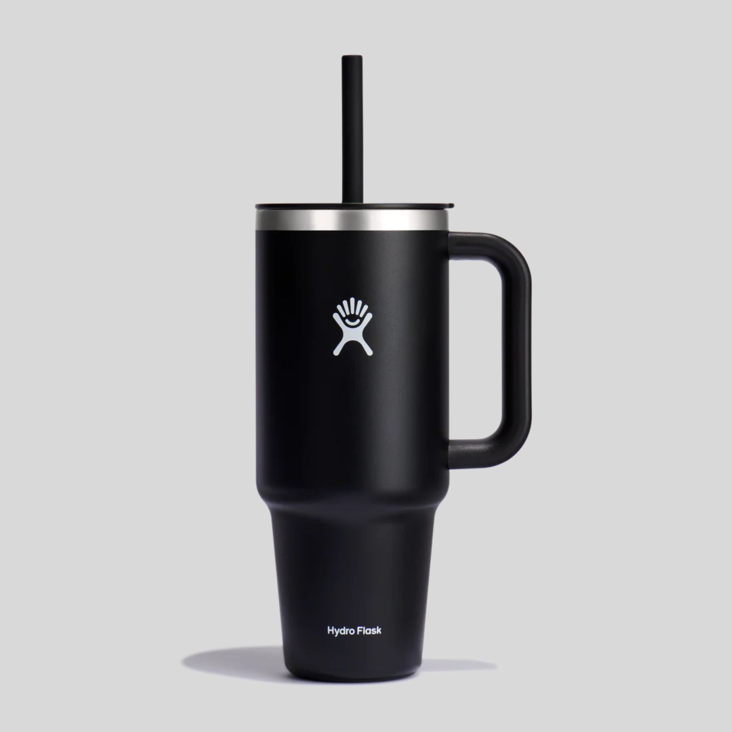 HYDRO FLASK 40OZ ALL AROUND TRAVEL TUMBLER- BLACK
