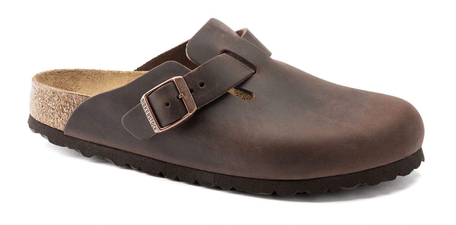 BIRKENSTOCK BOSTON REGULAR - HABANA OILED LEATHER