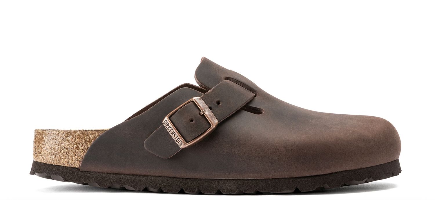 BIRKENSTOCK BOSTON REGULAR - HABANA OILED LEATHER