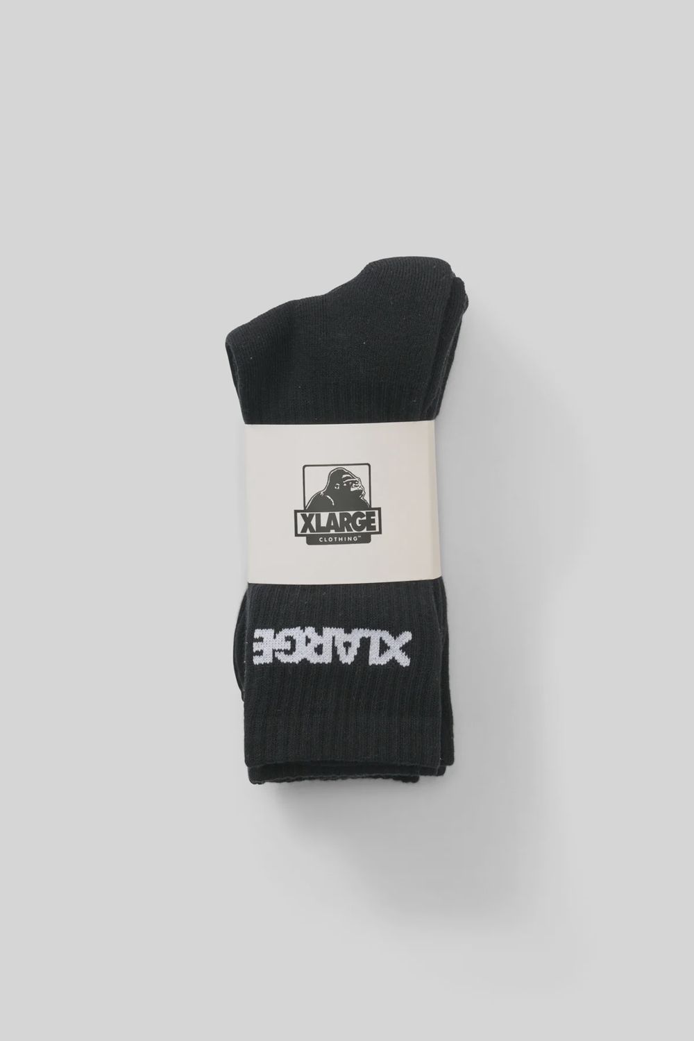 X-LARGE MENS 91 SOCK 3PACK - BLACK