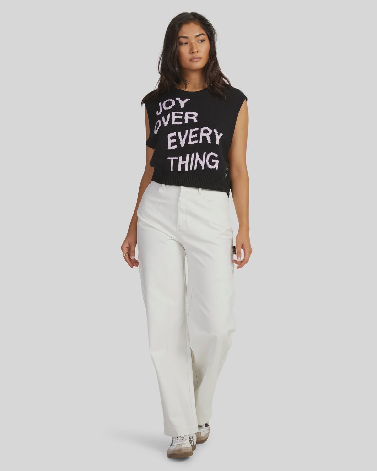 RVCA LADIES PAINTERS PANT - EGGSHELL