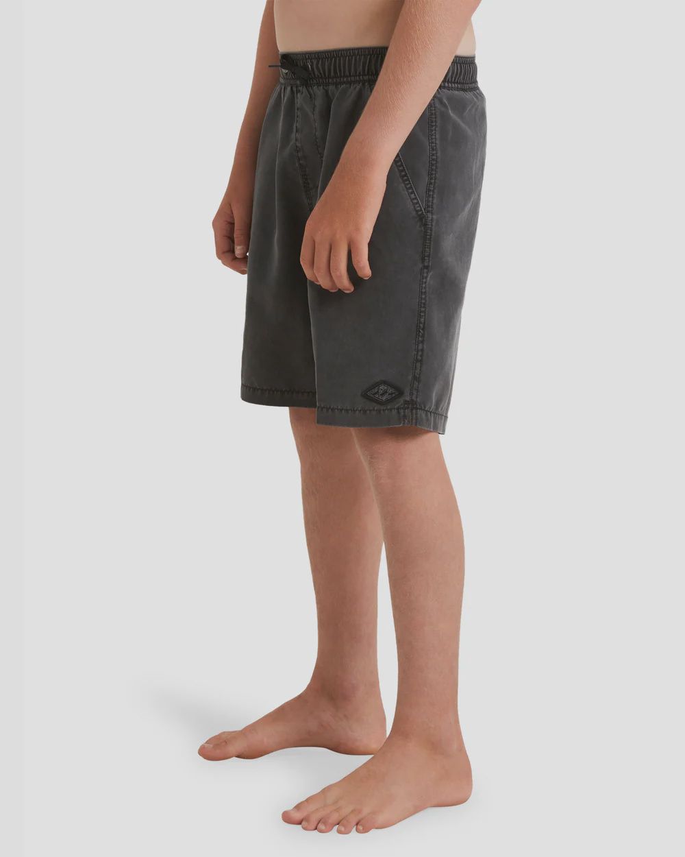 BILLABONG BOYS ALL DAY OVER DYED SHORT - WASHED BLACK