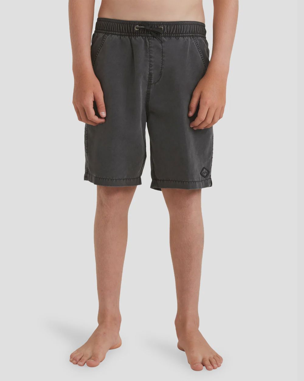 BILLABONG BOYS ALL DAY OVER DYED SHORT - WASHED BLACK
