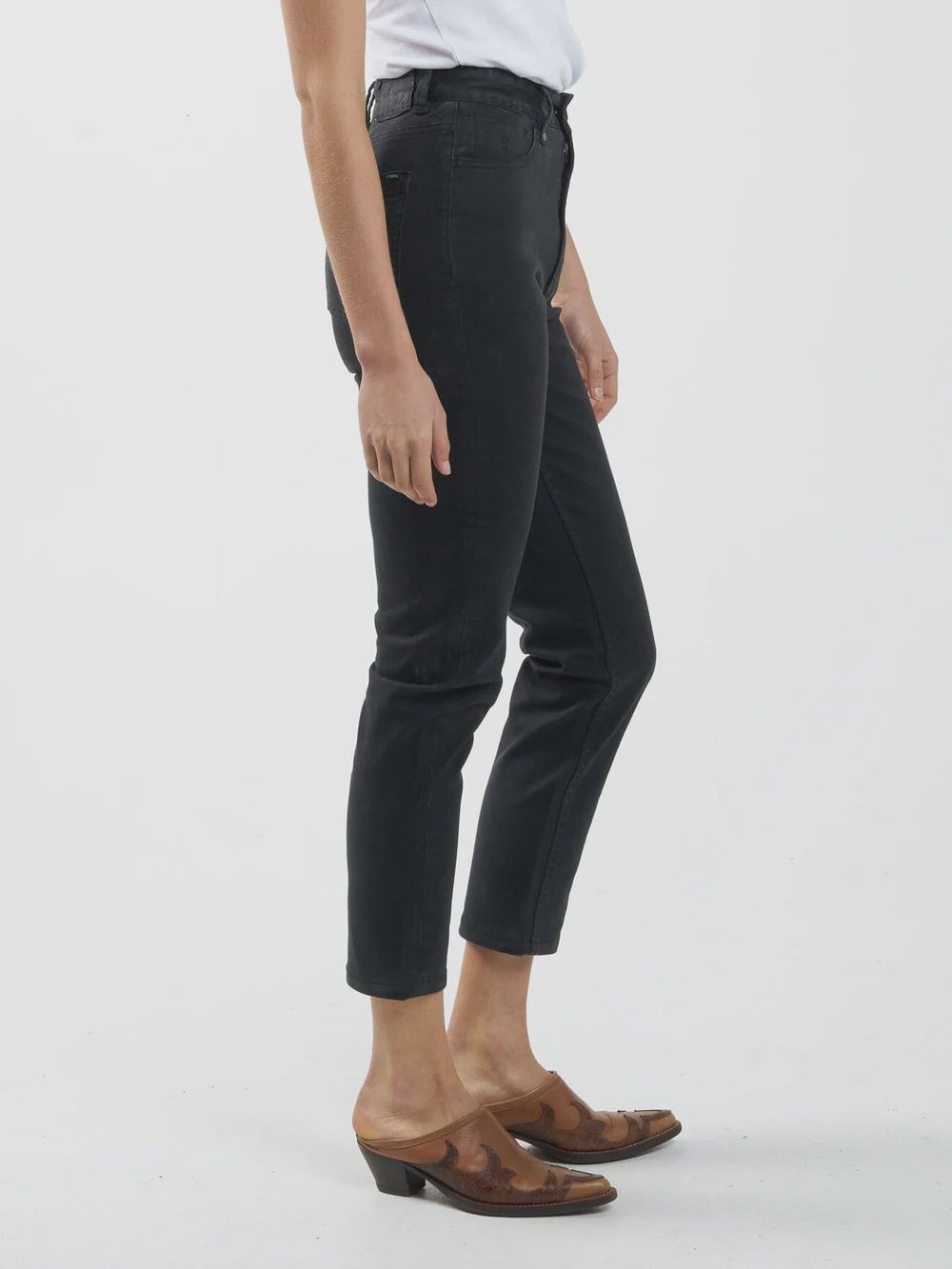 THRILLS LADIES CASEY JEAN - DUSK BLACK