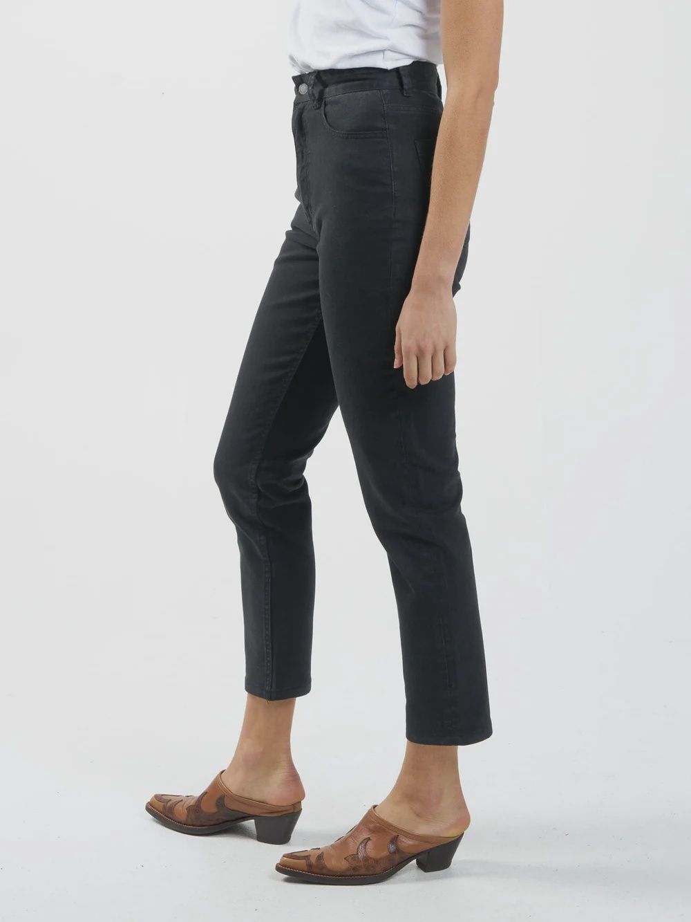 THRILLS LADIES CASEY JEAN - DUSK BLACK