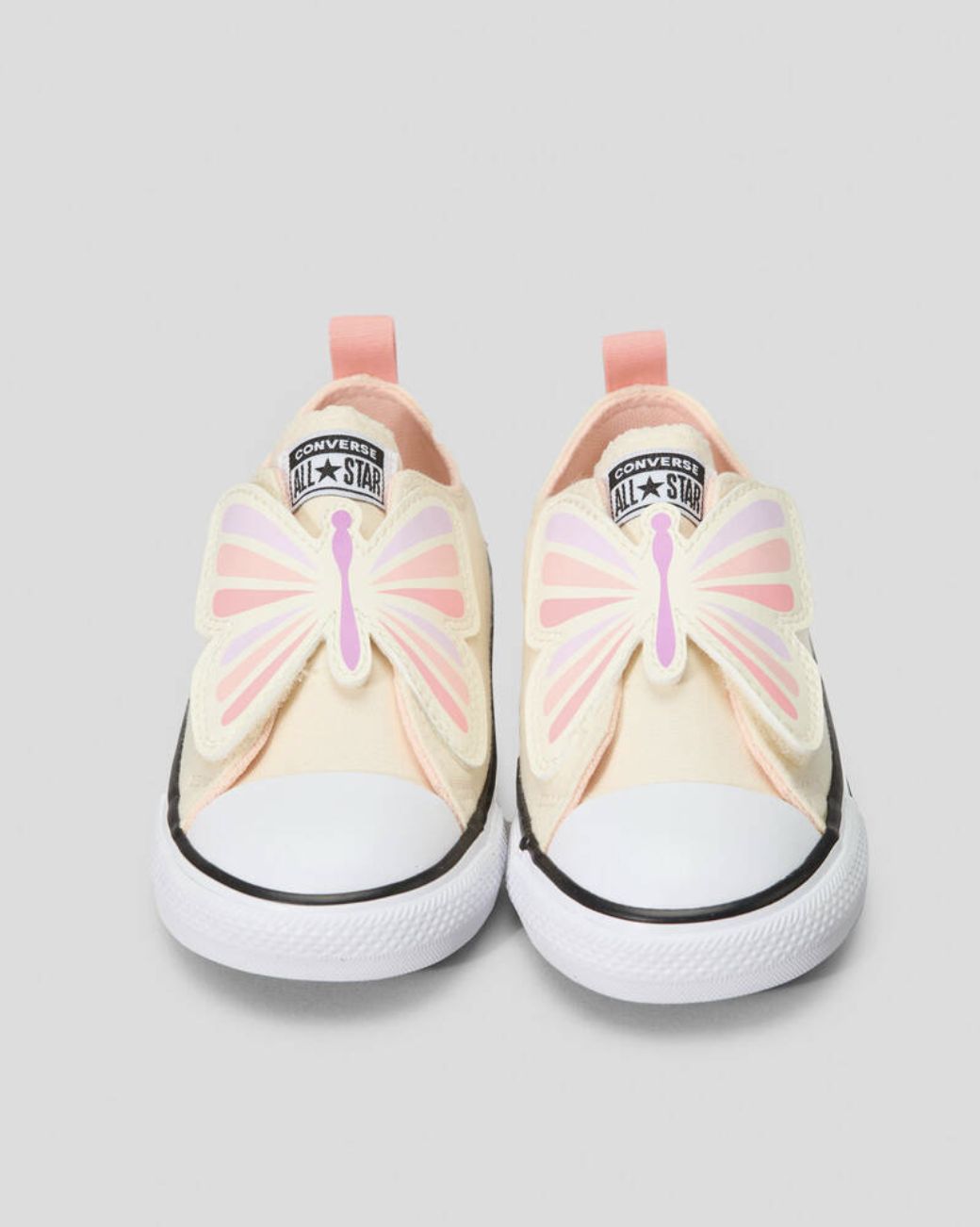 CONVERSE INFANT CT ONE STRAP LOW - EGRET/SOFT PEACH/PINK PHASE