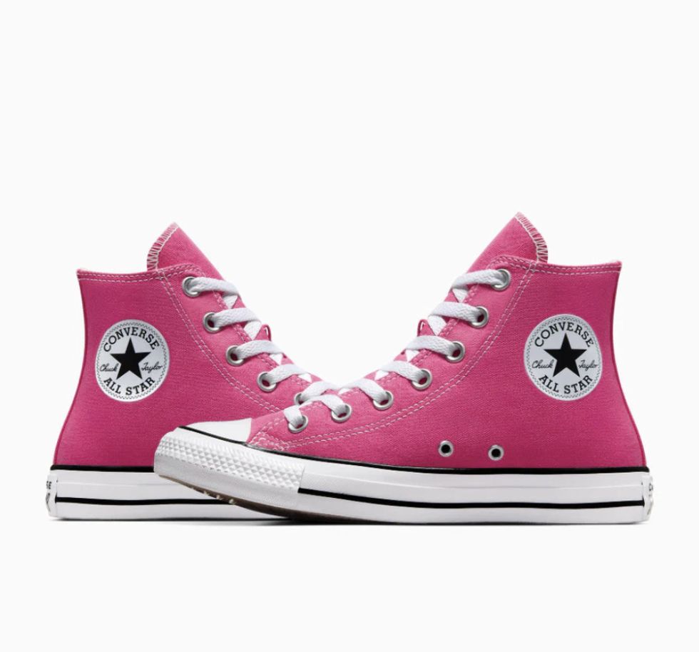 CONVERSE UNISEX CT SEASONAL COLOUR HI - FUSCHIA