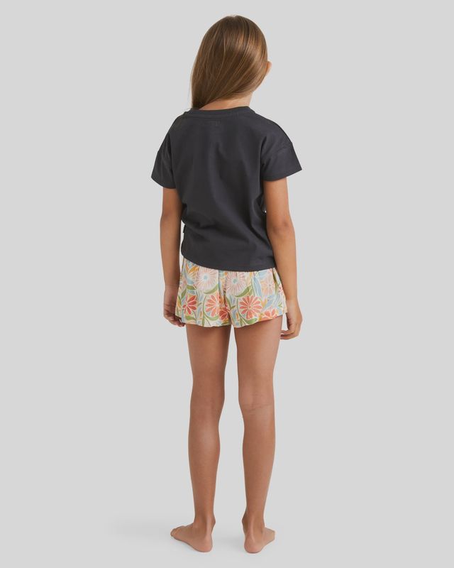 BILLABONG GIRLS TODDLER IS THIS LOVE OLLY SHORT - SALT CRYSTAL