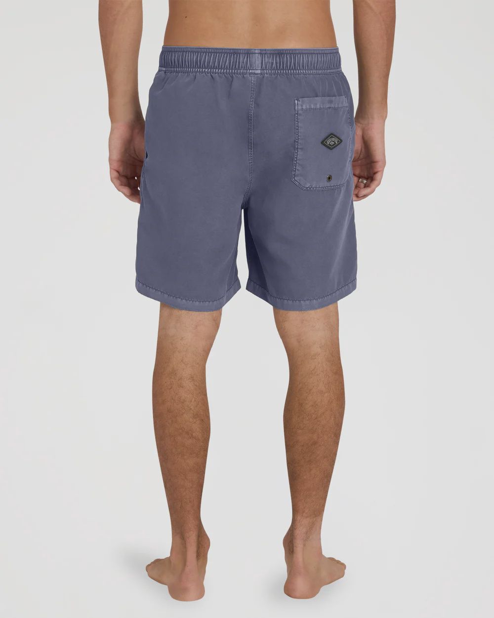 BILLABONG MENS ALL DAY OVERDYED LAYBACK SHORT - DUSTY NAVY