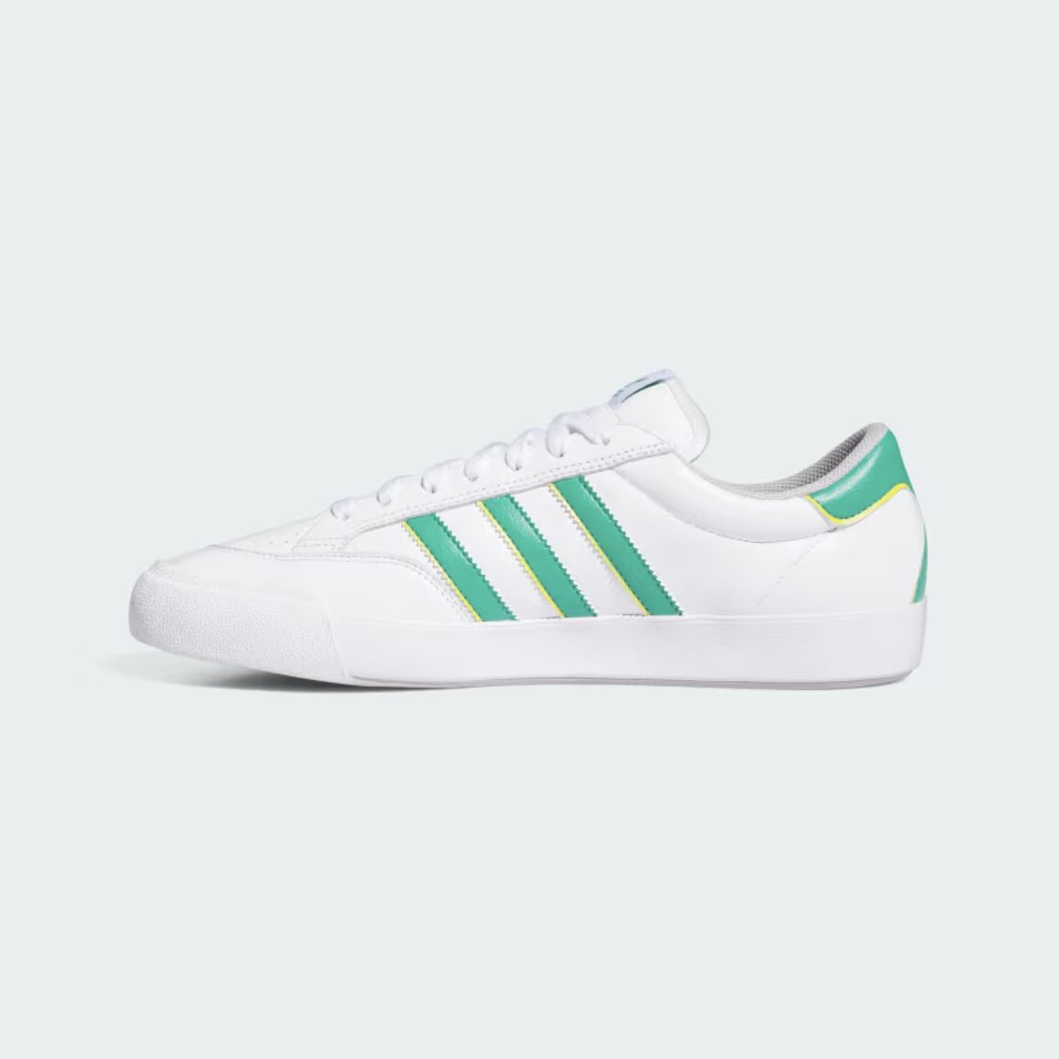 ADIDAS NORA SHOE - WHITE/GREEN/YELLOW